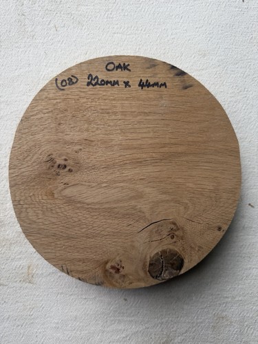 Oak woodturning bowl - oak,