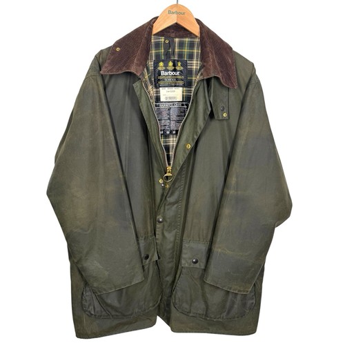 Barbour a200 border wax jacket - barbour,