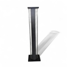 Cd Tower Rack Black Chrome