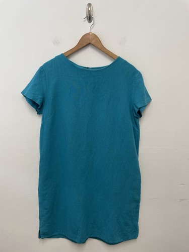 Woolovers linen mix dress size - mix,