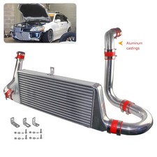 Intercooler Kit For Toyota MARK II JZX110 1JZ-GTE 2.5L Torbo 2000-2004 Red