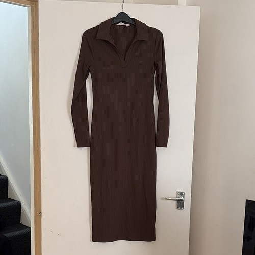 Primark brown ribbed - brown,