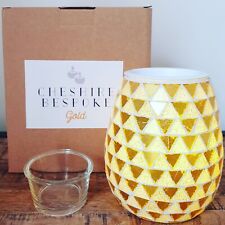 CHESHIRE BESPOKE ELECTRIC WAX MELT BURNER (GOLD) BNIB