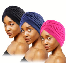 Women Muslim Stretch Turban