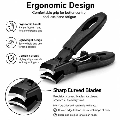Strong toe nail clippers - strong, for