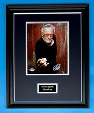 Stan Lee Signed Photo Framed &