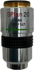 Olympus SPlan 20x 0.46 NA