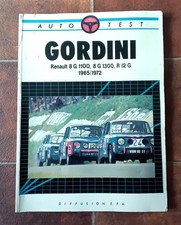 Gordini, Soft Cover Book Featuring French Articles on the Renault 8 & 12 Gordini