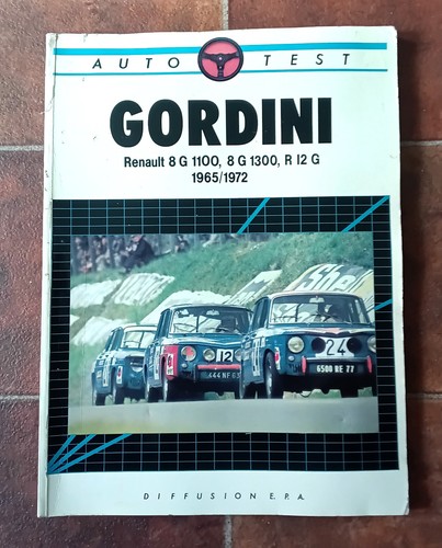 Gordini soft cover book - cover,