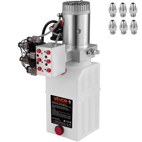 Way double acting hydraulic - 6,