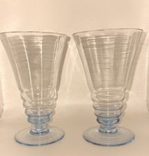 Antique art deco hand blown - art,