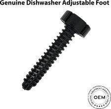 Kenwood KID60S17 KID60S18 Dishwasher Adjustable Screw Feet Leg Black