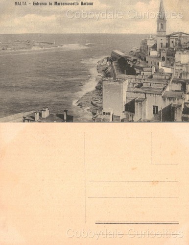 Vintage postcard malta - -,