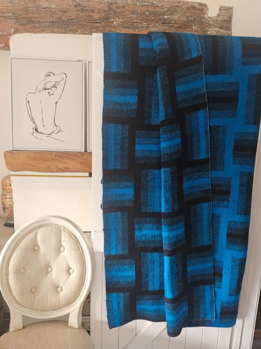 Large 1970s pure - pure, blue