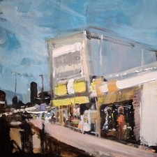Rhyl original mixed media - ,