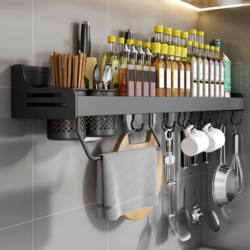 Hovoto 80cm spice rack wall - 80cm,