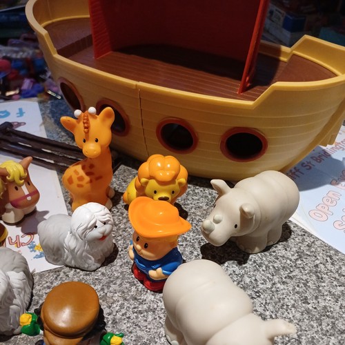 Ark and assorted animals - and,