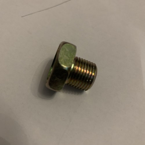 Oil drain sump plug bolt - drain,