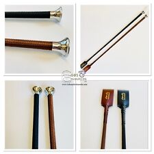 SHOWING WHIP CROP RIDDEN BROWN