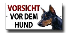 VORSICHT VOR DEM HUND METAL