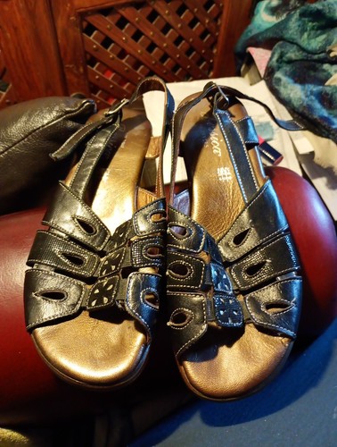 Pavers jessica black sandals - pavers,