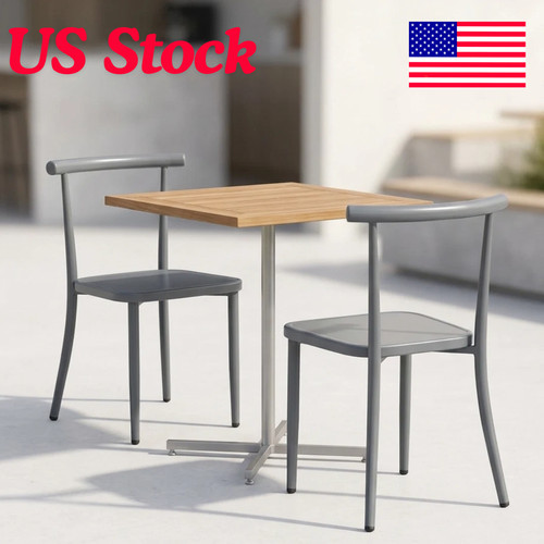 Modern metal dining chair - dining,