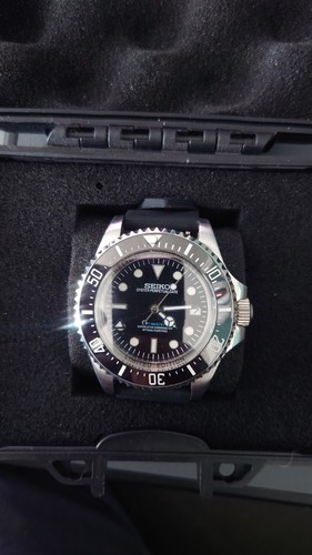 Modded seiko gmt gents watch - gents,