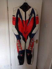 Dianese 2 Piece Motorcycle Leathers. Size UK 42 (EU52) Union Jack
