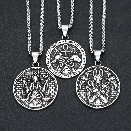 Anubis egyptian god silver - anubis,