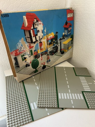 Lego 1589 town square - town, 1978