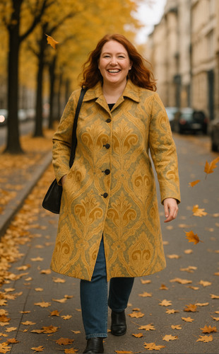 The meaning will brocade coat - the,