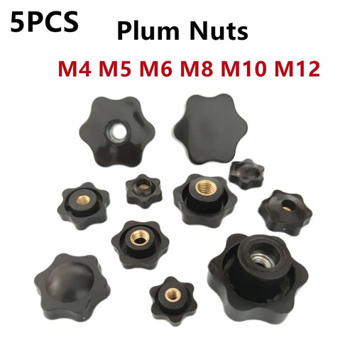 5pcs m10 m12 plum - m5, m8