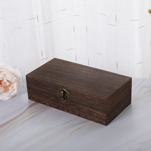 Vintage rectangular wooden - vintage,