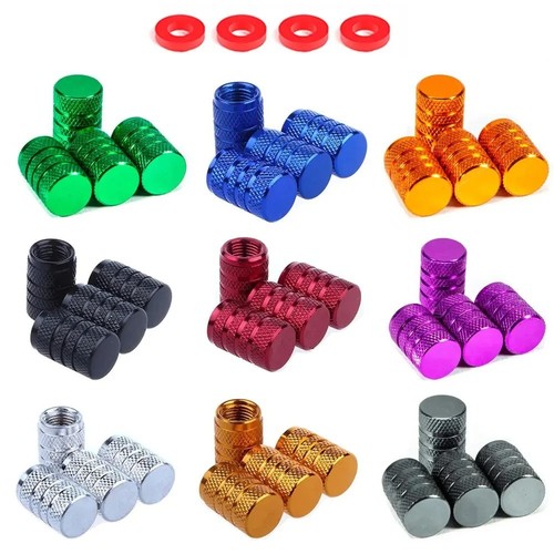 Car tyre valve - tyre, caps