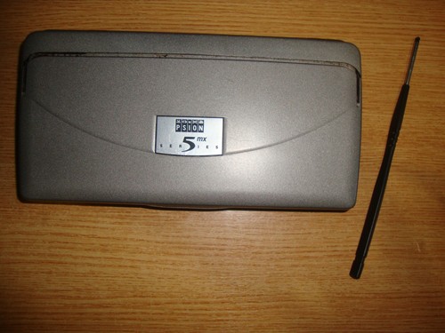 Psion 5mx pda with stylus - ,