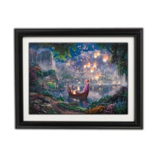DISNEY TANGLED Framed Print By