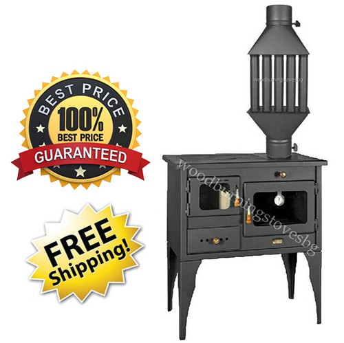 Cooking wood burning stove - burning,