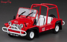 VITESSE Moke Car Rental Macau Red (w/2 Figures + Macau Street Sign)
