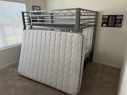 Bunk beds with mattresses - bunk,
