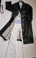 Boohoo Black Faux Leather