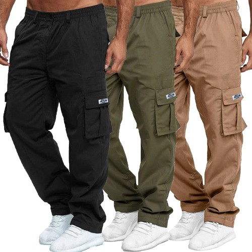 Mens cargo combat trousers - combat,