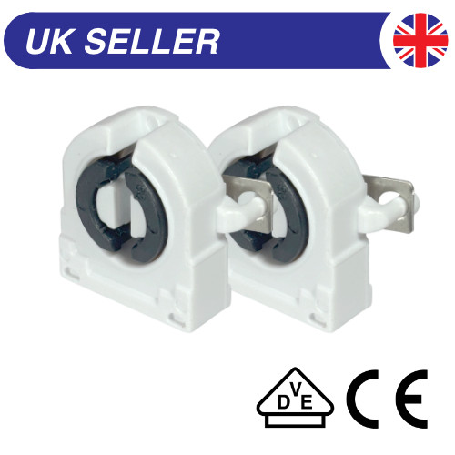 G13 lamp holder with spring - g13,