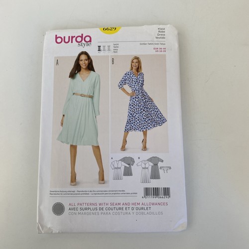 Burda 6629 sewing pattern - burda,