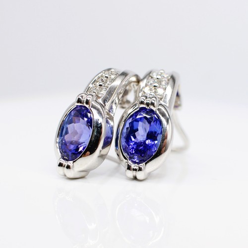 18k tanzanite diamond - &,