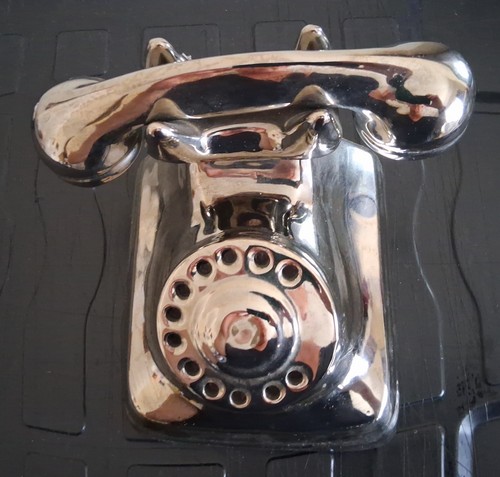 Telephone chrome decorative - telephone,