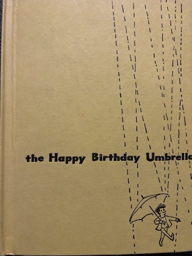 The happy birthday umbrella - umbrella, by
