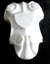 Antique Carved White Marble