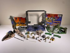 Vintage Star Wars Micro Machines Mixed Bundle Play Set Parts - Mixed Job Lot