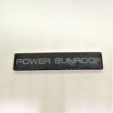 Power Sunroof Cover Trim for