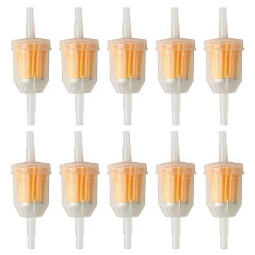 Transparent inline fuel filter - transparent,